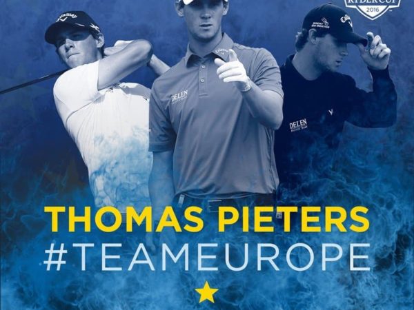 Thomas Pieters sélectionné pour la Ryder Cup 2016