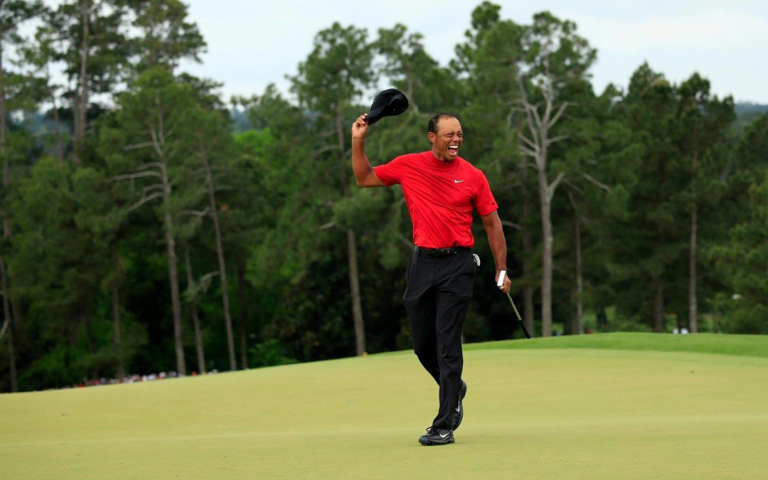 De comeback van Tiger Woods is compleet