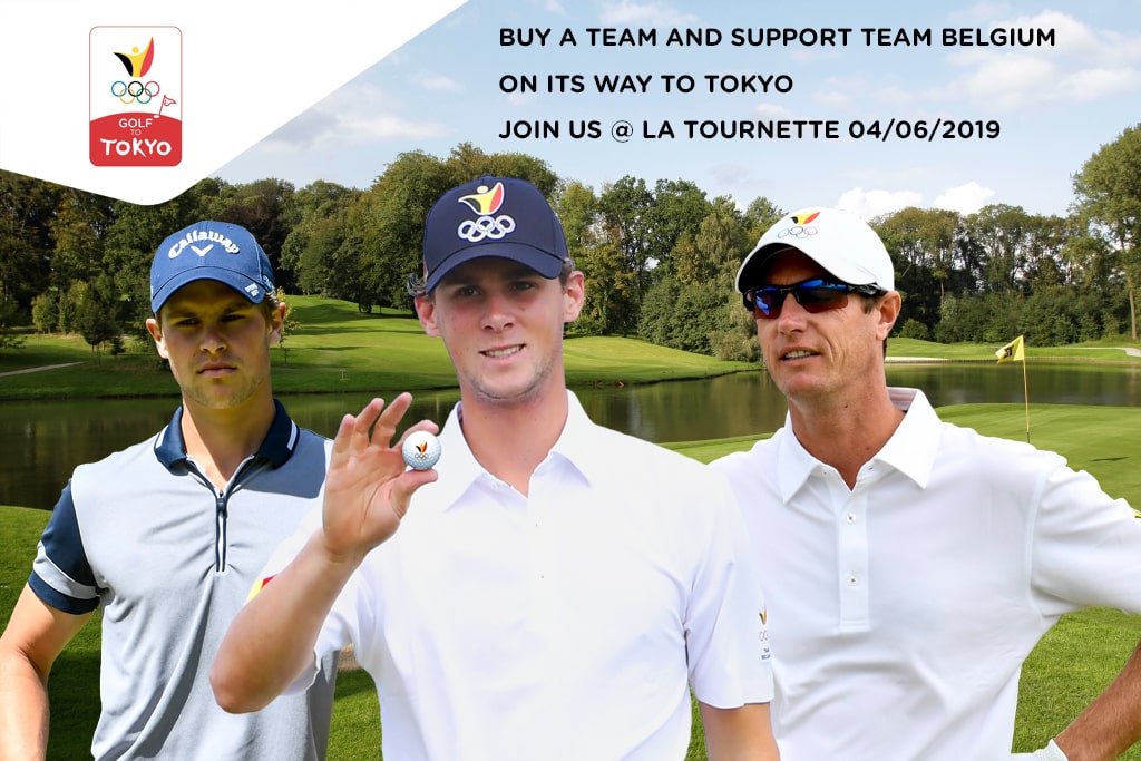 Golf to Tokyo: soutenez le Team Belgium dans sa préparation aux JO
