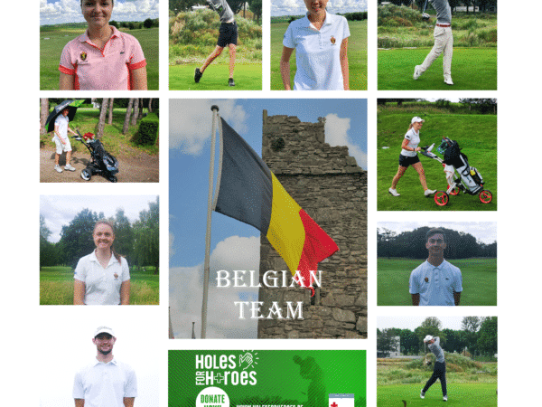 Het Belgisch team ondersteunt het Rode Kruis