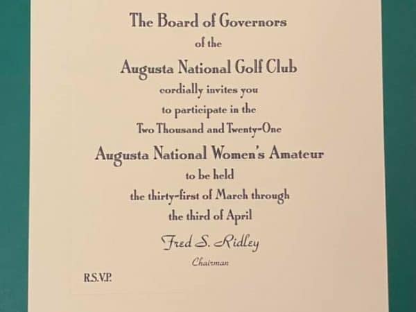 Clarisse Louis – The Augusta National Women’s Amateur