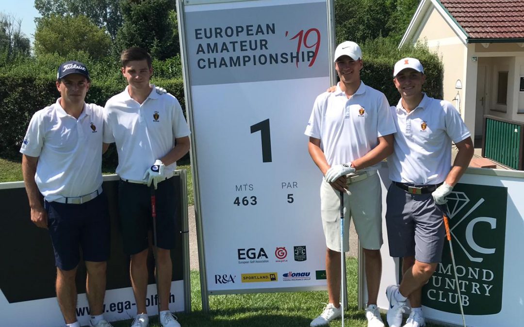 A. Dumont de Chassart 16e à l&rsquo;European Amateur Championship