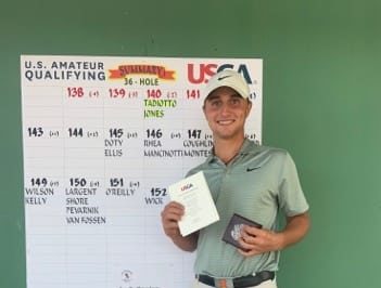 Giovanni Tadiotto aan de US Amateur