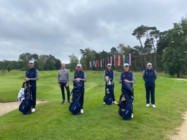 Men en Ladies in actie op de Europese kampioenschappen