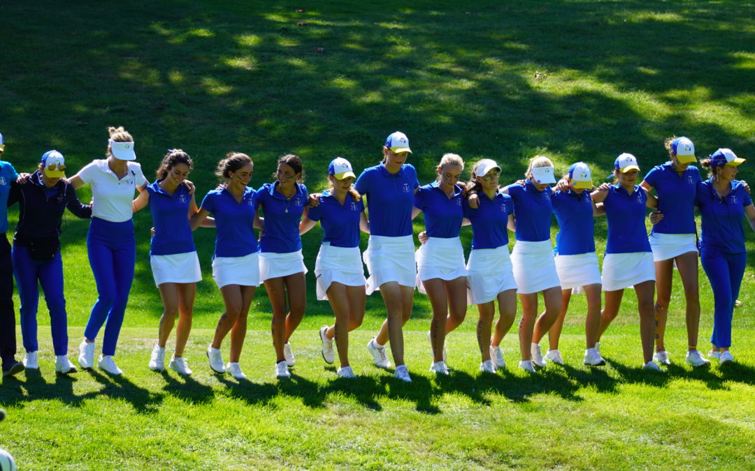 Team Europe avec Savannah De Bock gagne la PING Junior Solheim Cup