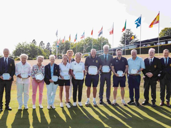 Stephen Creed en Hélène Malvy, kampioenen van het BISC in Waterloo
